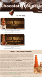 Mobile Screenshot of chocfountain.injohannesburg.co.za